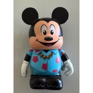 Disney Vinylmation Aulani Resort Mickey Mouse 3 Inch Figure Maria Clapsis Blue